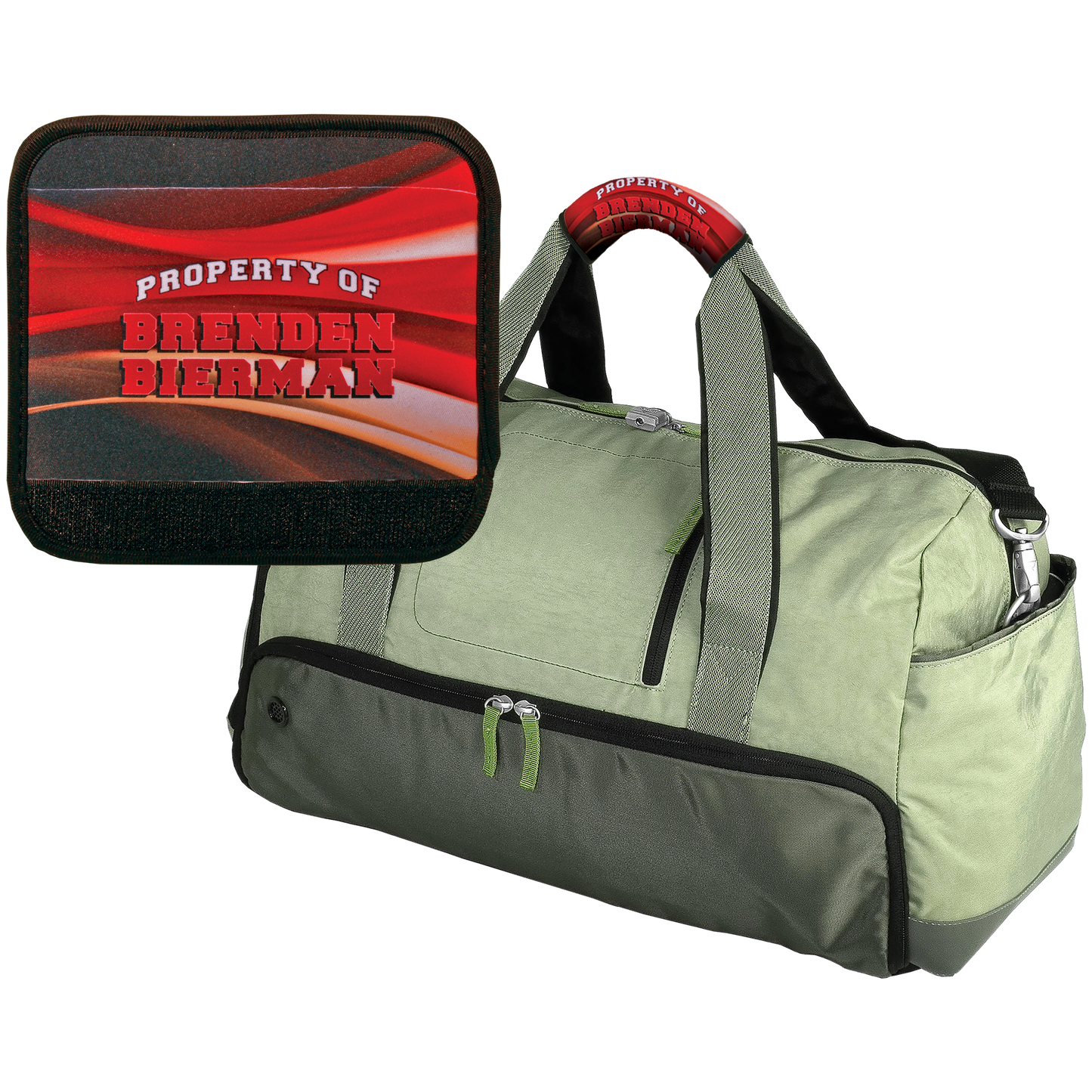 5 3/4" x 5 1/2" Sublimatable Luggage Handle Wrap
