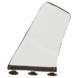 Replacement Strap for XX-Large Sublimatable Slide-On Sandal SBL214, Right Foot