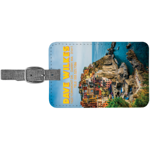 4 1/4" x 2 3/4" Subli-Tru Luggage Tag