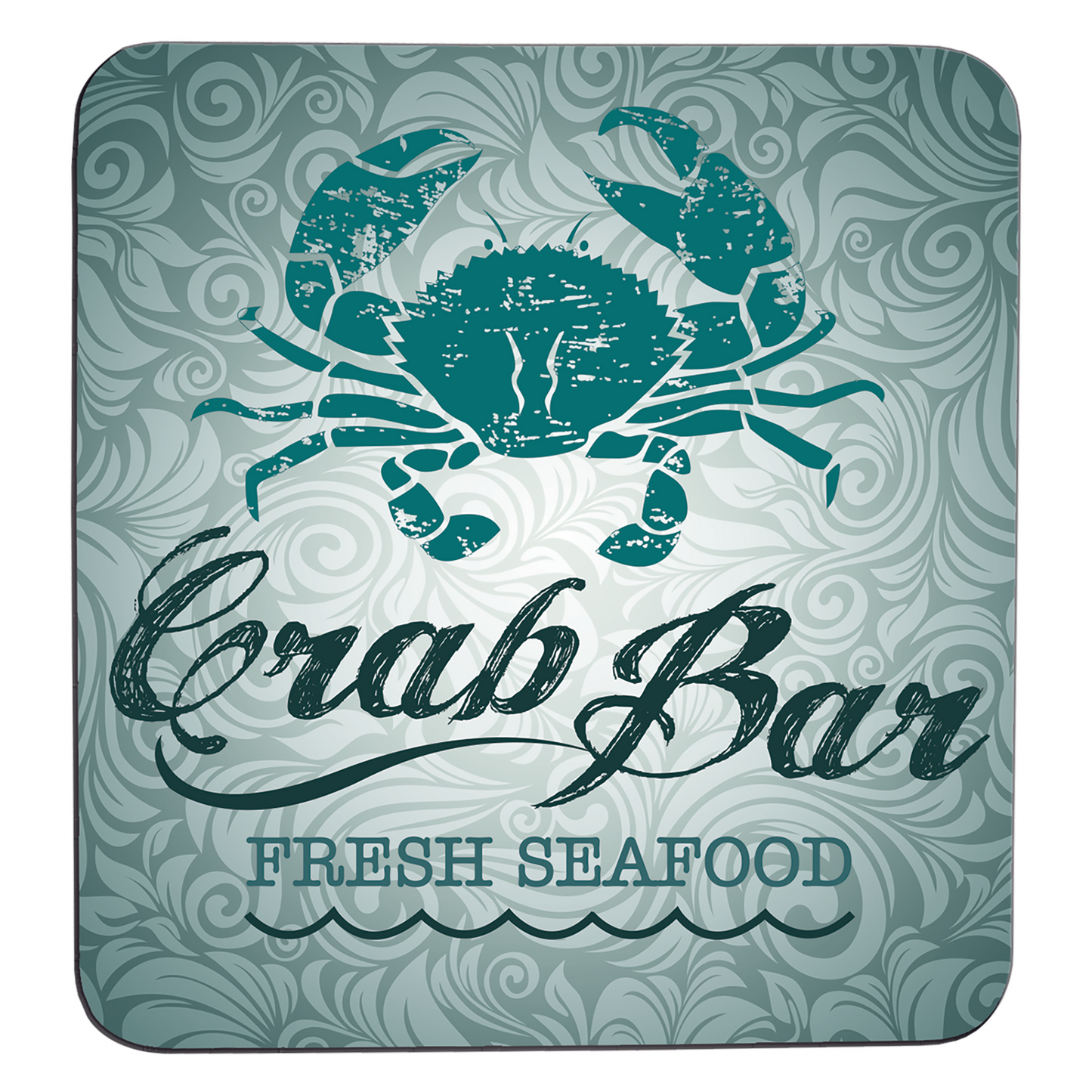 3 3/4" x 3 3/4" Sublimatable Flexible Square Coaster with Rubber Backing