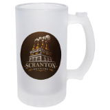 16 oz. Sublimatable Frosted Beer Glass with Handle