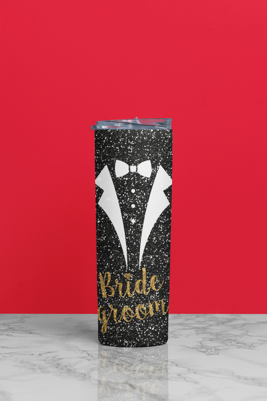 Bride Groom Tumbler