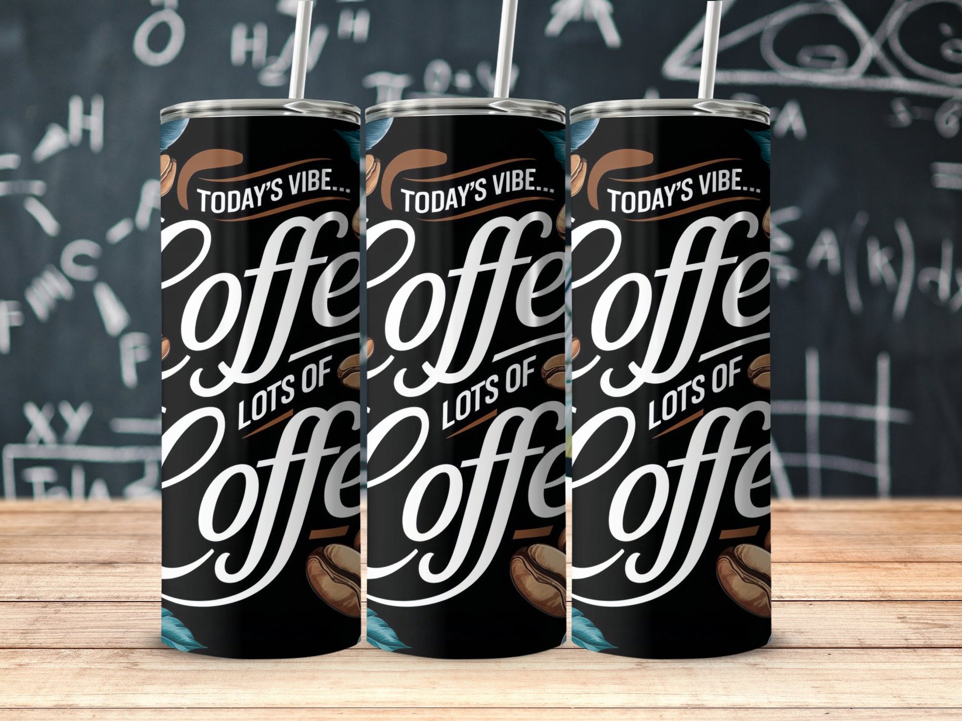 Today's Vibe Lots of Coffee Design Tumbler product type