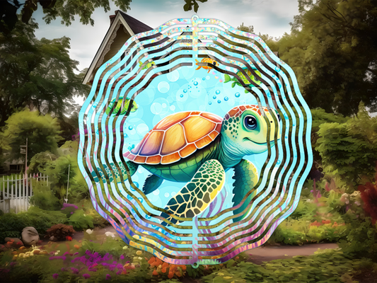 Turtle 1 Wind Spinner