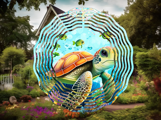 Turtle 2 Wind Spinner