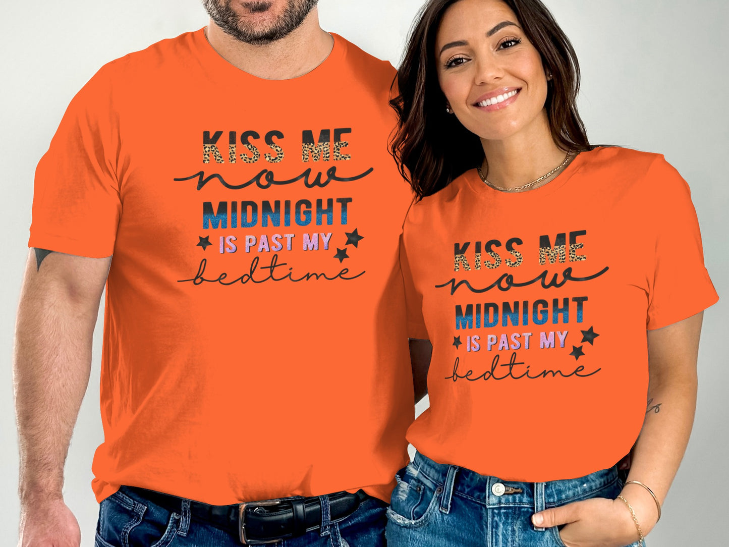 Kiss Me Now Midnight Is Past My Bedtime shirt
