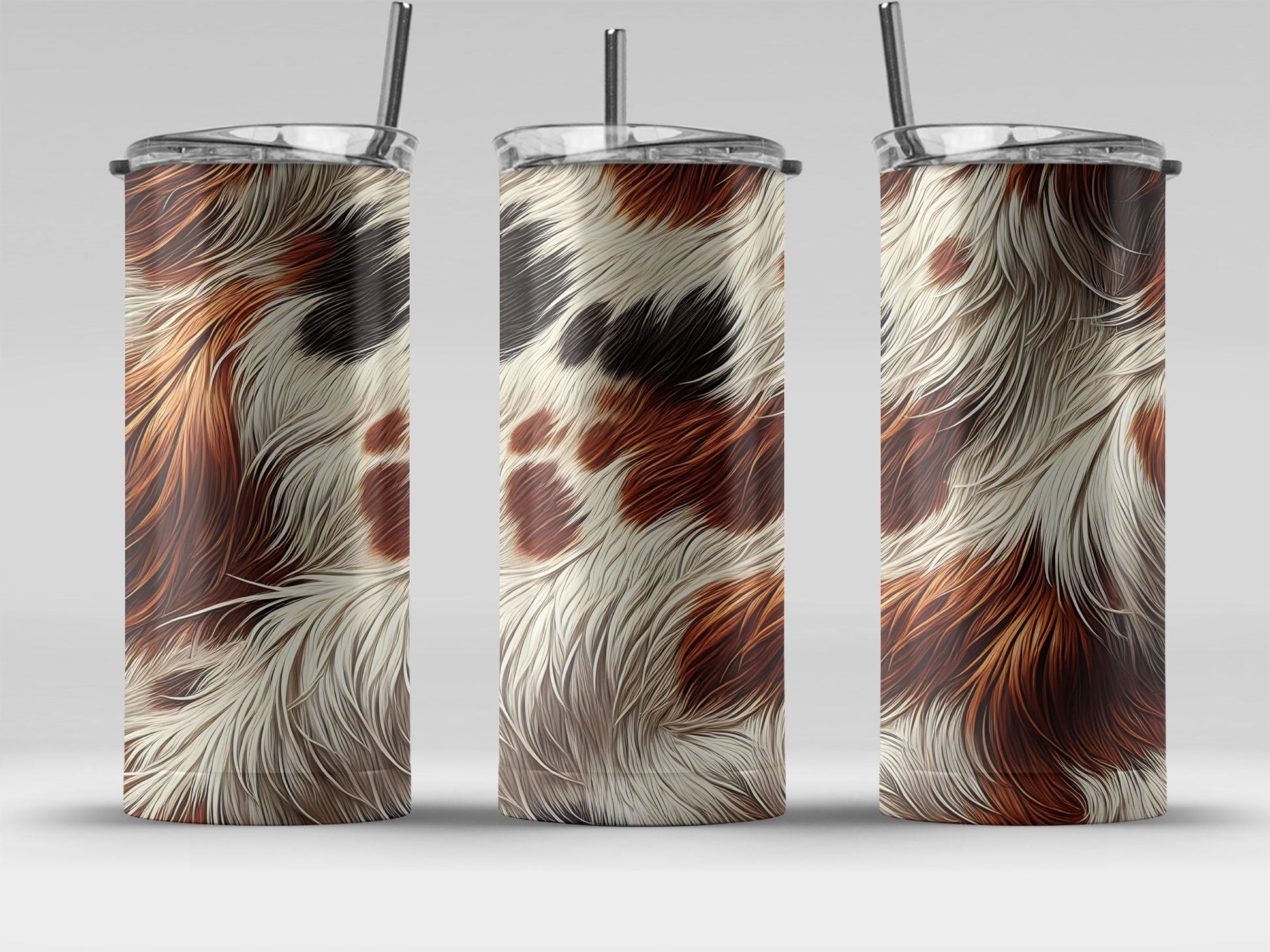 Stylish Fur Patterned Insulated Drinkware Tumbler product