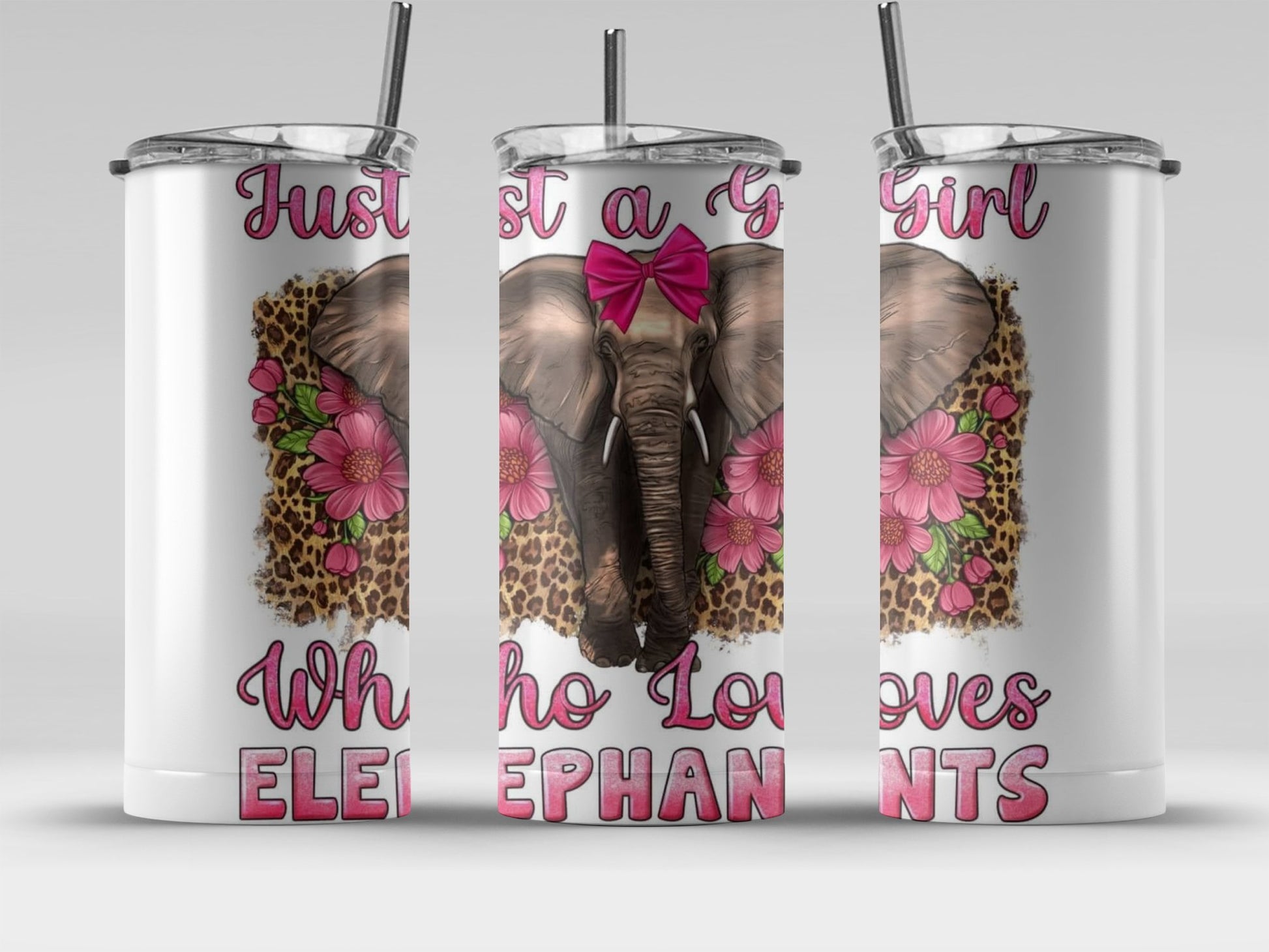 Just a Girl Who Loves Elephants Tumbler product