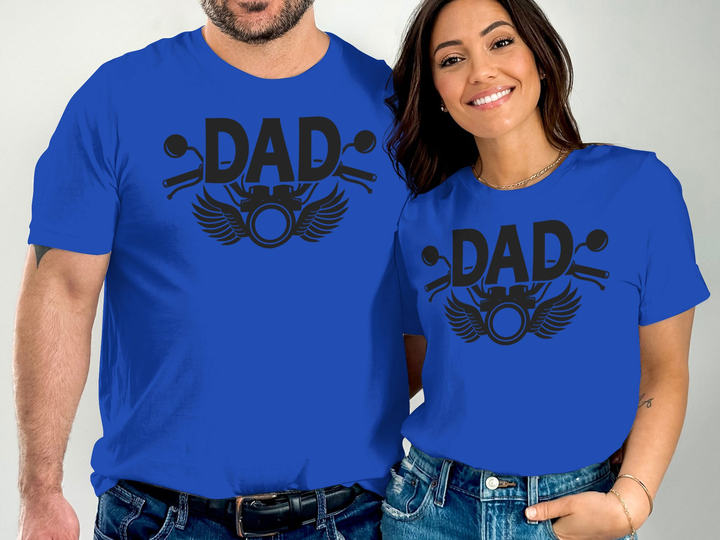 Dad Winged Design Matching Tees for Dad product type