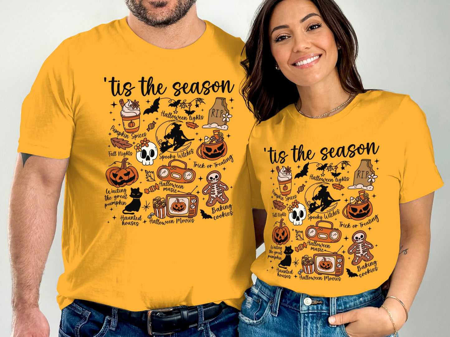 'tis the season Halloween Graphic Tee product type