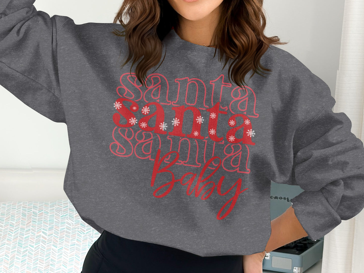 Santa Baby Festive Design Long Sleeve product
