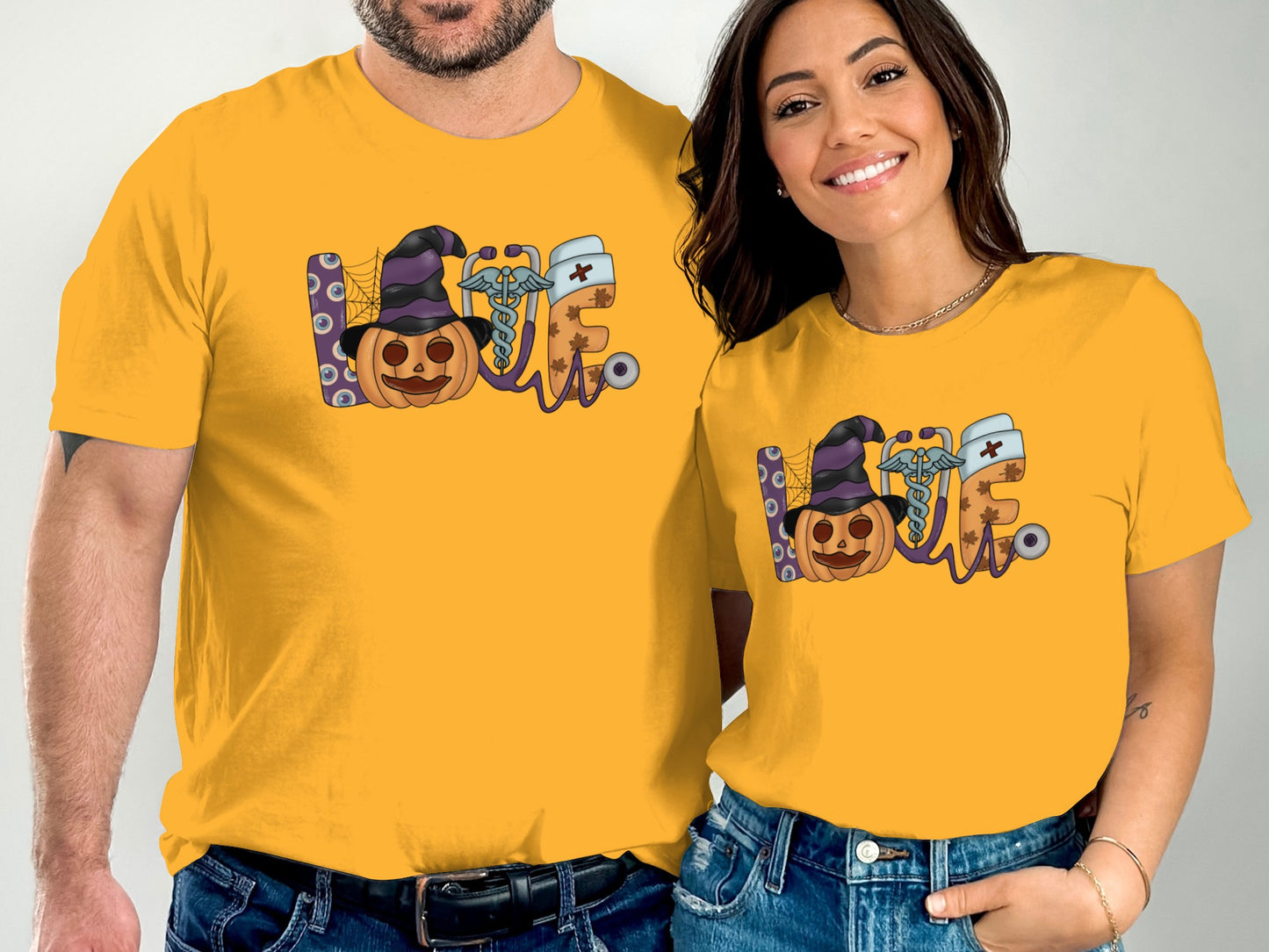 Halloween Love Illustrated Tee Design Shirt product