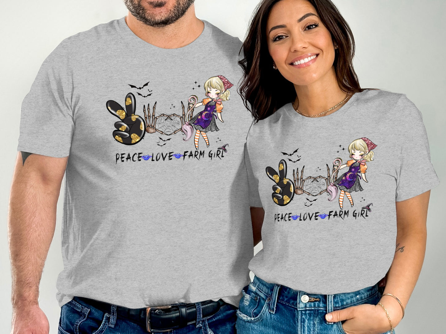 Peace Love Farm Girl Graphic Tee Shirt product type