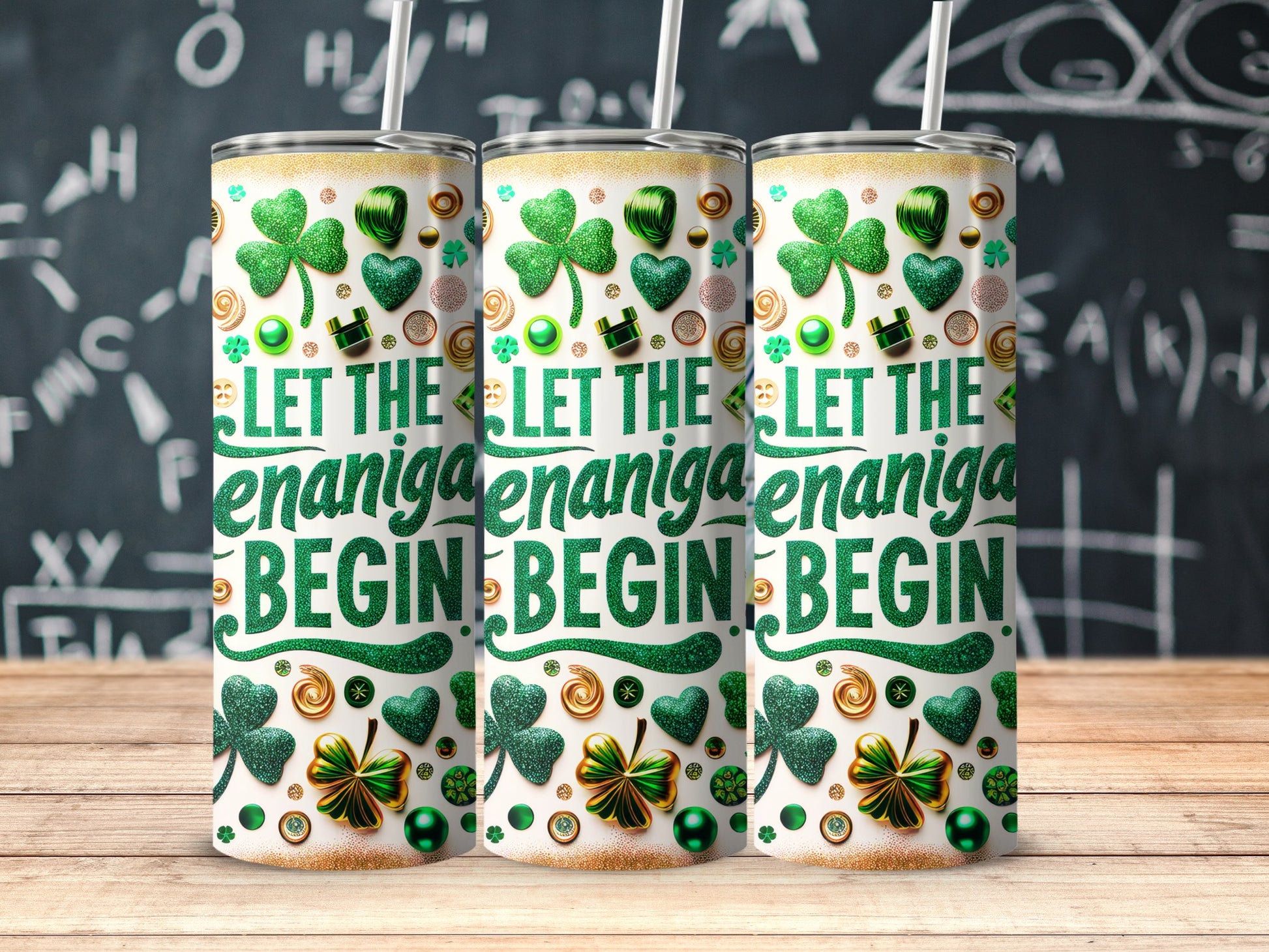 Let the Shenanigans Begin St Patrick's Day Tumbler