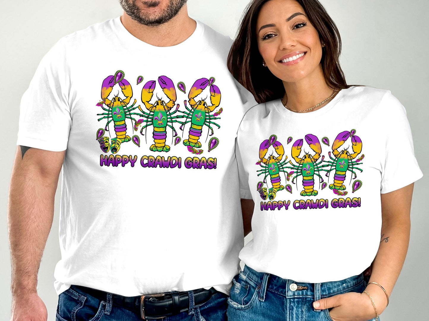 Happy Crawdi Gras! T-shirt