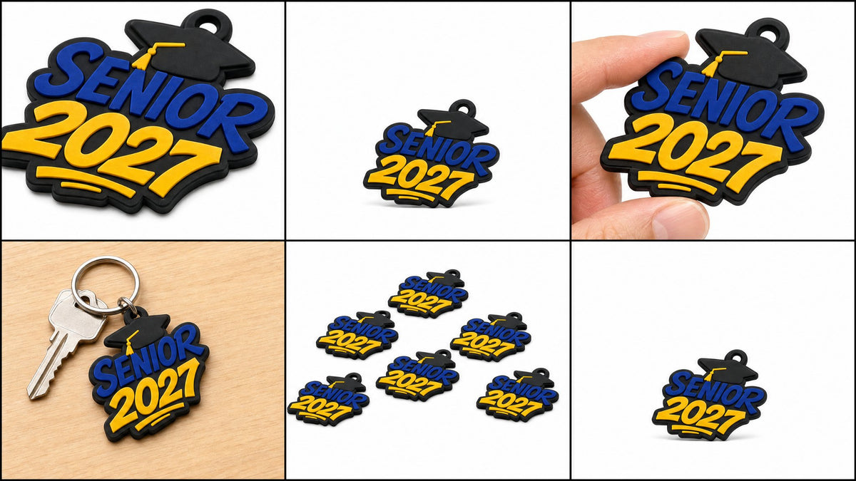 Senior 2027 Keychain – 3D Printed Graduation Gift