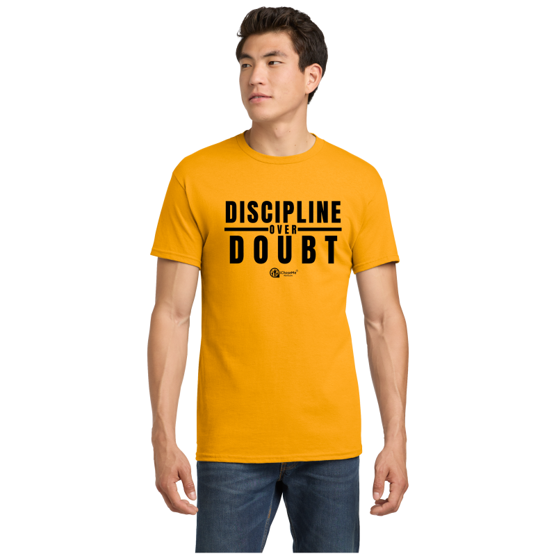 Discipline Over Doubt--Short Sleeve Shirt
