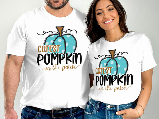 Cutest Pumpkin in the Patch Graphic Tee Shirt Product
