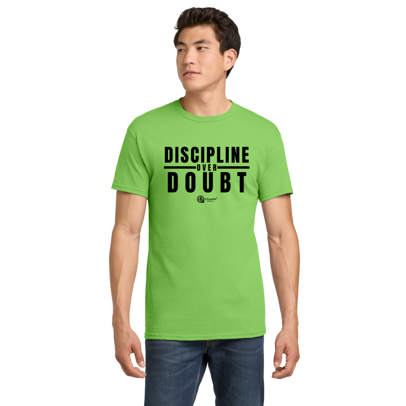 Discipline Over Doubt--Short Sleeve Shirt