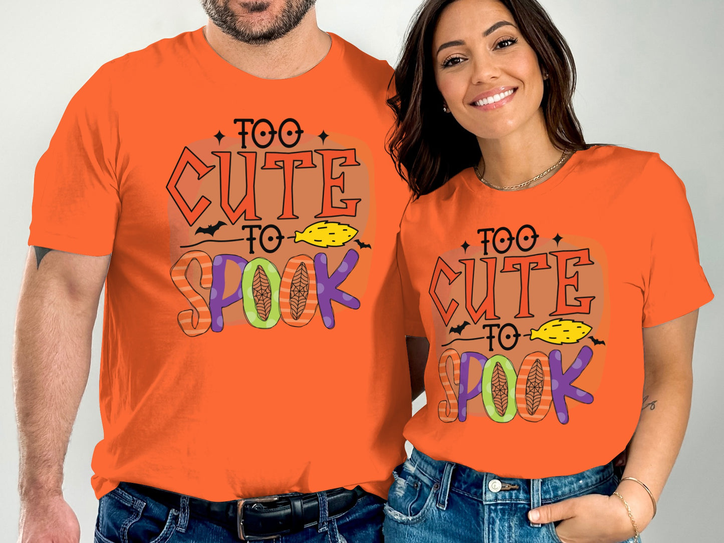 Too Cute to Spook Halloween Themed T-shirt product type