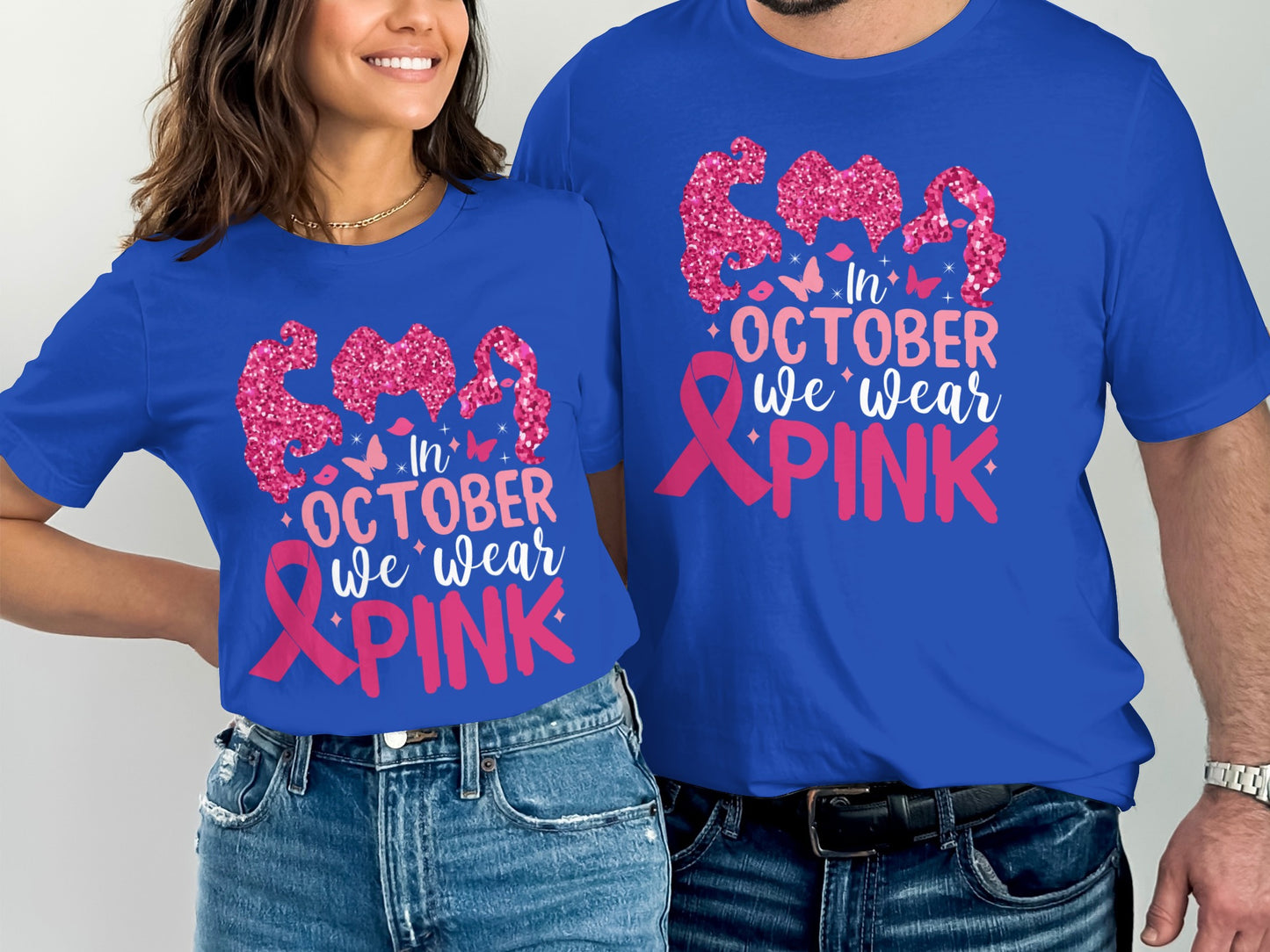 In October We Wear Pink Awareness Shirt product