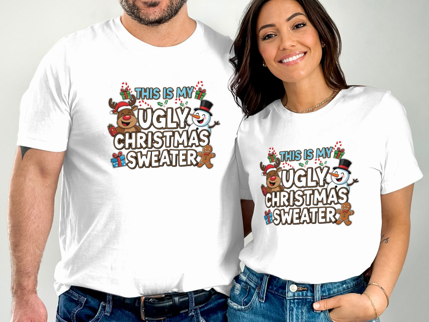 This Is My Ugly Christmas Sweater Christmas T-Shirt
