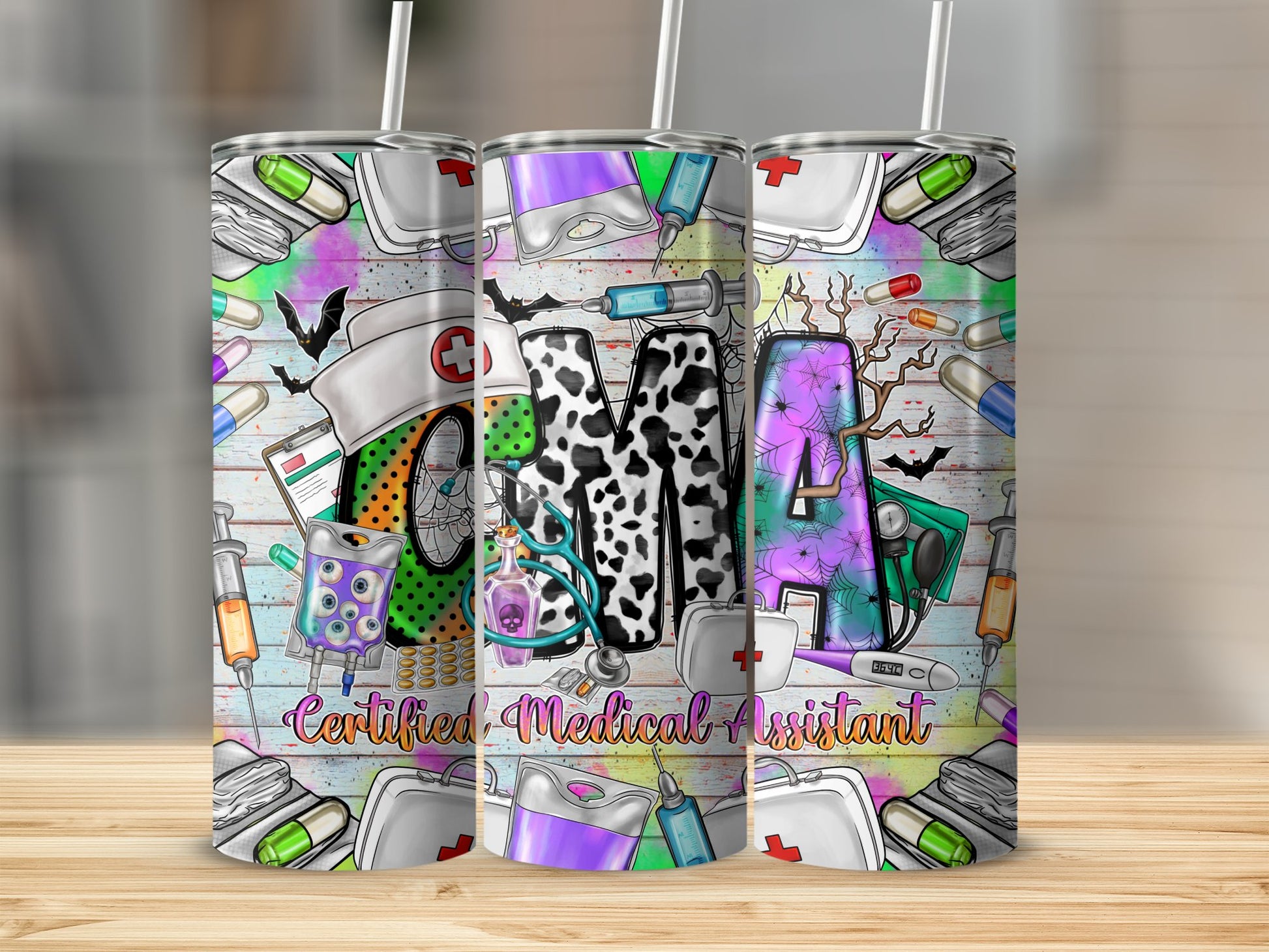 Certified Medical Assistant CMA tumbler product