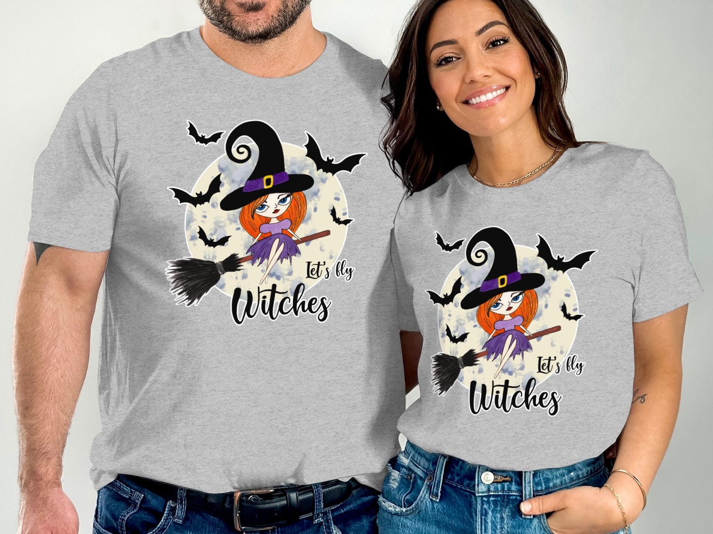 Let's Fly Witches Halloween T-shirts product type