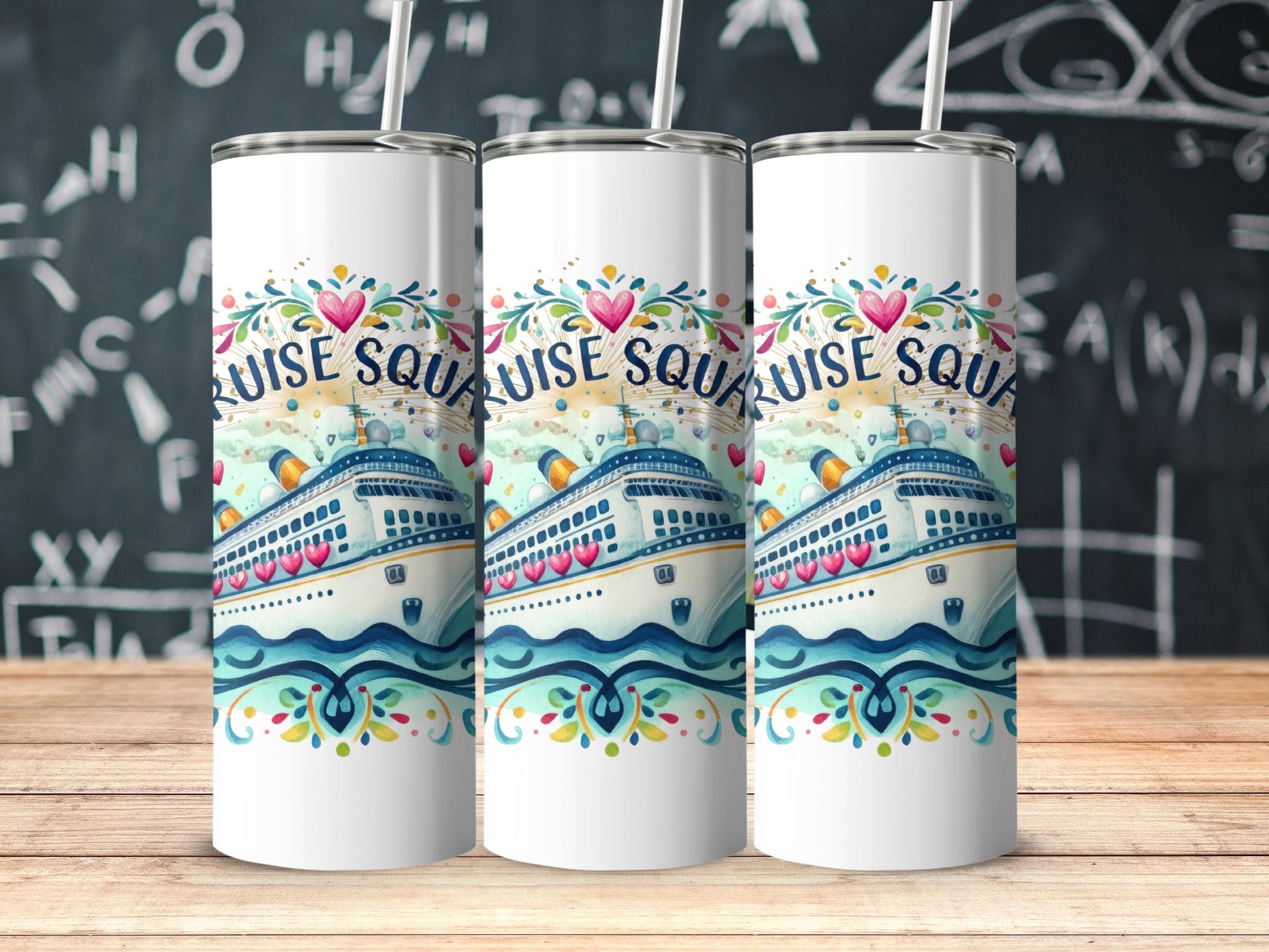 Colorful Cruise Squad Insulated Tumbler product