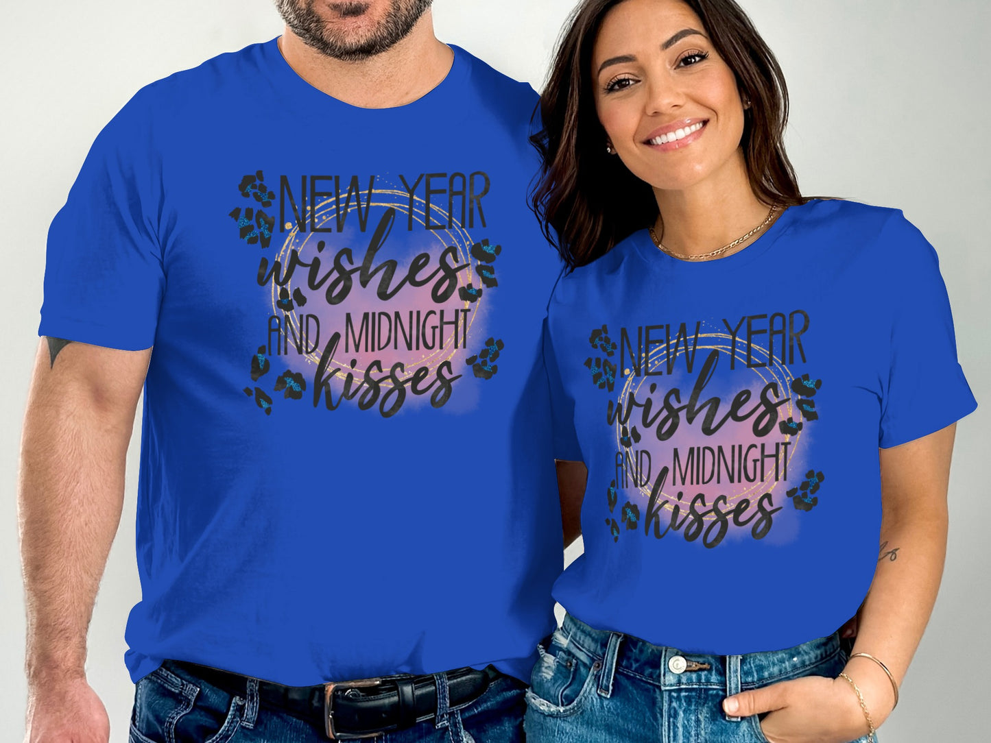 New Year Wishes and Midnight Kisses T-shirt