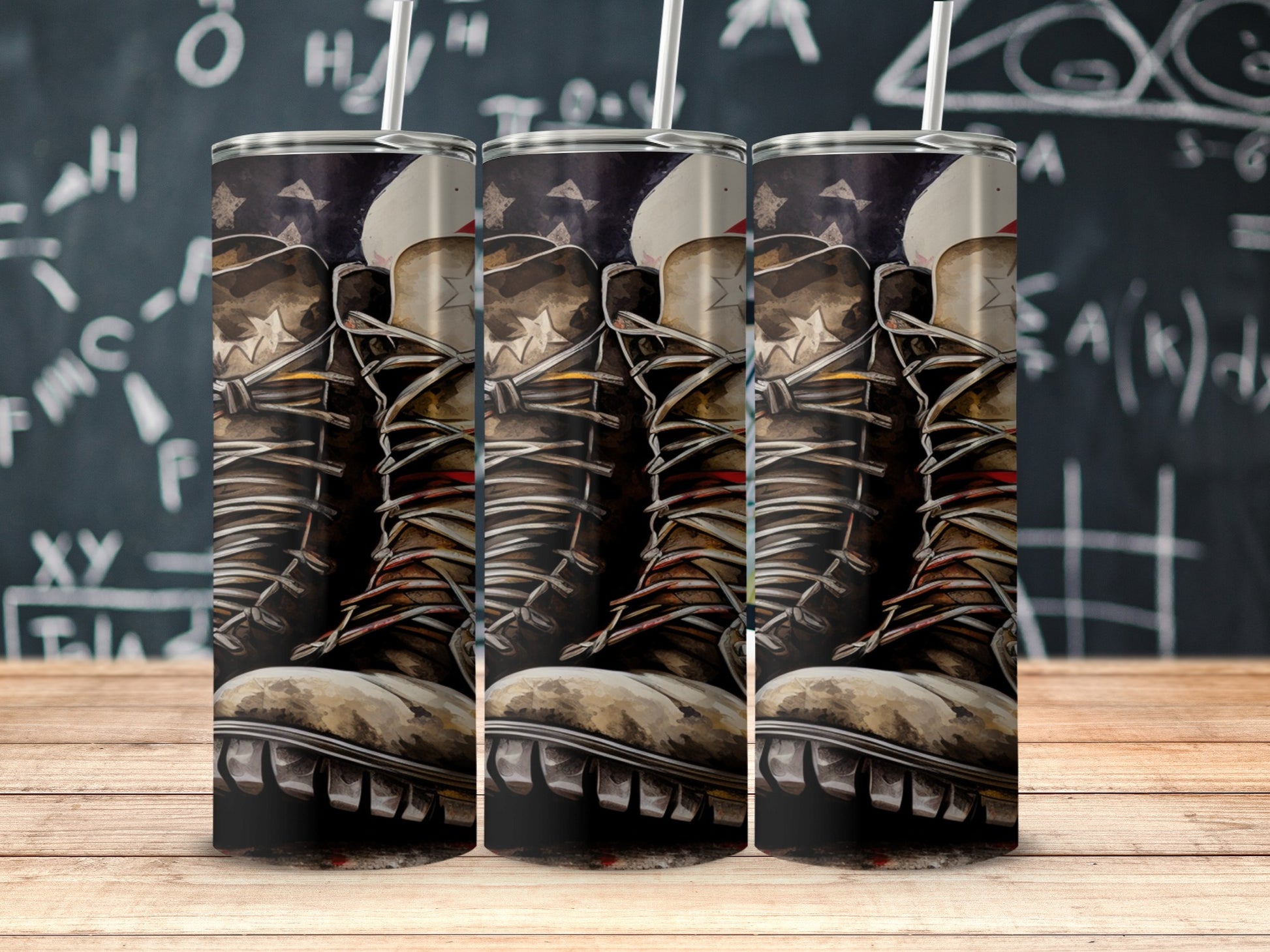 Military Boots Artwork Insulated Tumbler product