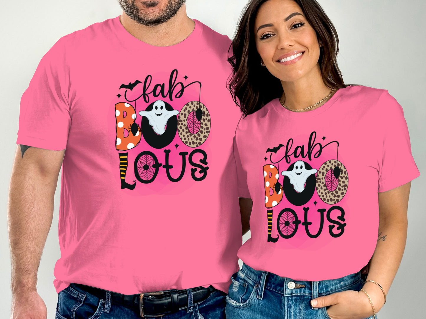 Fab BOO Lous Halloween Matching Graphic T-Shirt product type