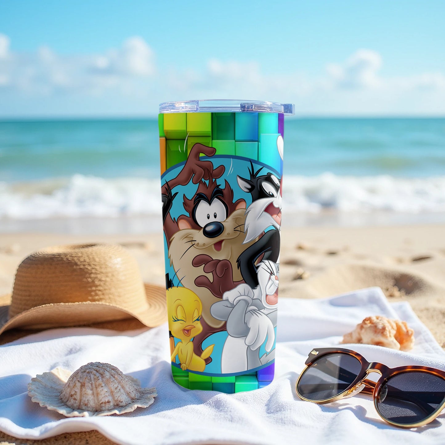 Colorful Cartoon Character Insulated Tumbler product