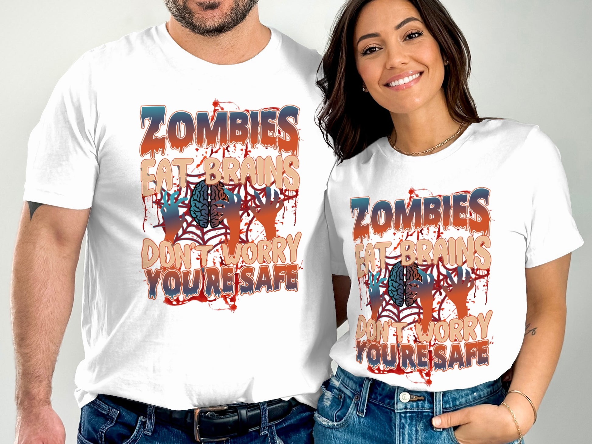 Zombies Eat Brains Don't Worry You're Safe product type