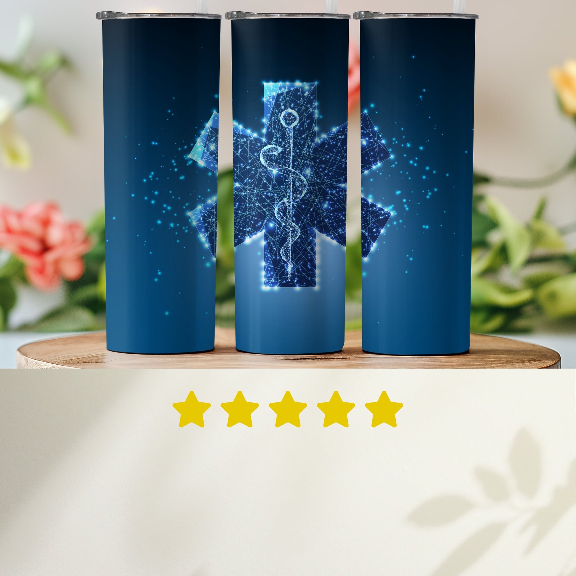 Digital Electric Medical Staff Themed Beverage Tumbler Product