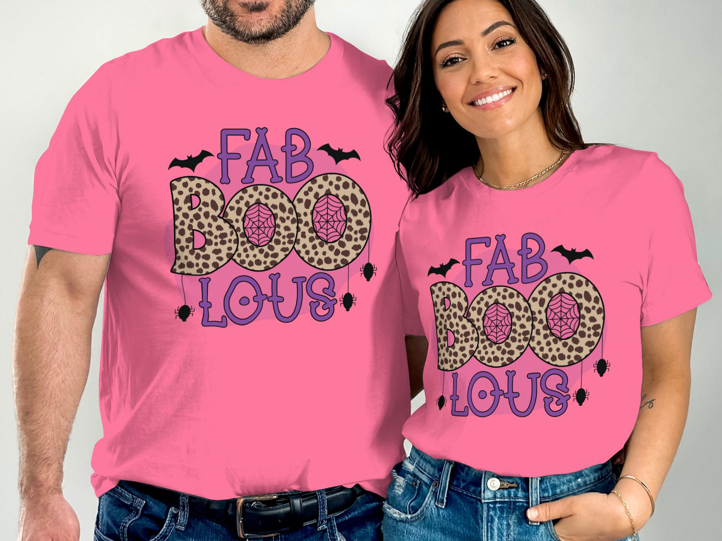 Fabulous Spooky Leopard Print Halloween Shirt product