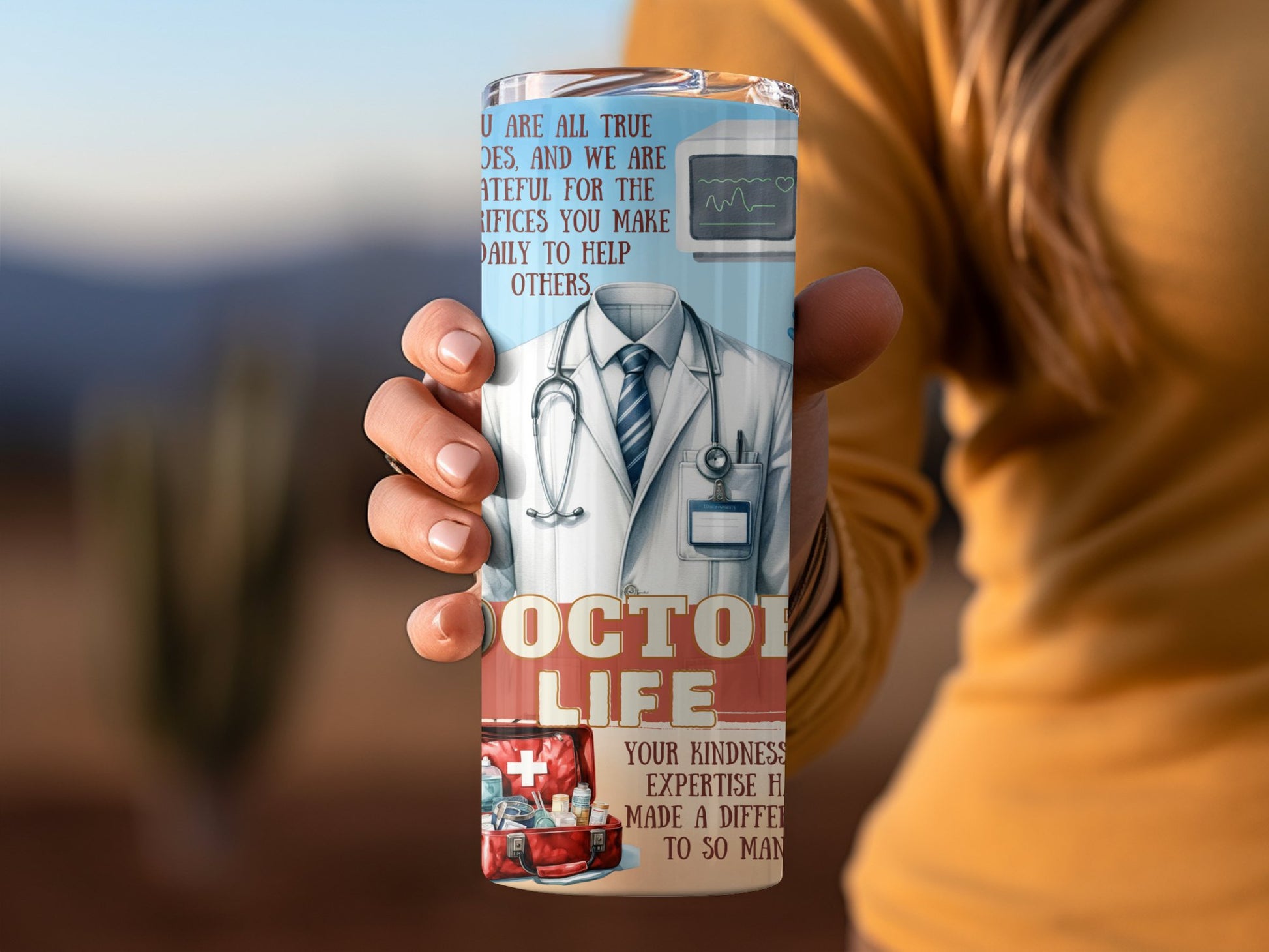 Thankful Doctor Life Design Stainless Steel Product