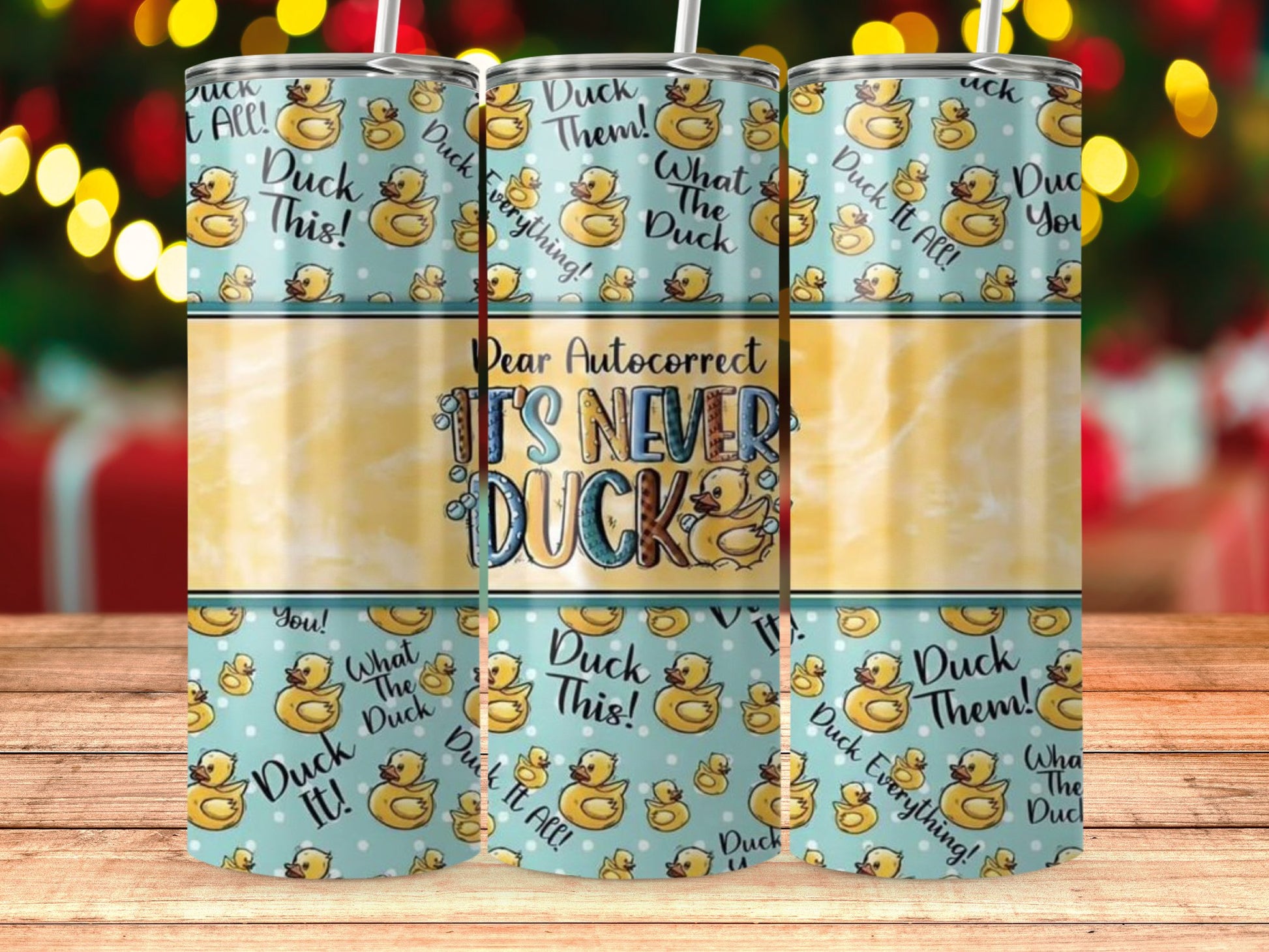 Dear Autocorrect It's Never Duck Said Mug product type