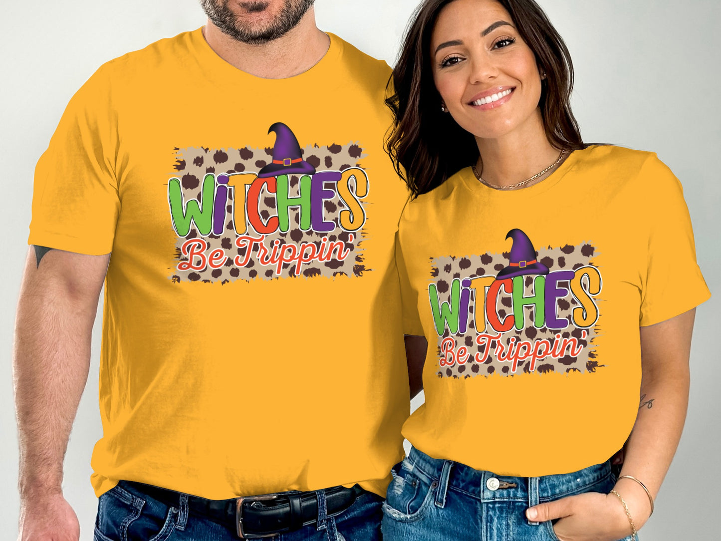 Witches Be Trippin Halloween T-Shirt Funny Gift product type