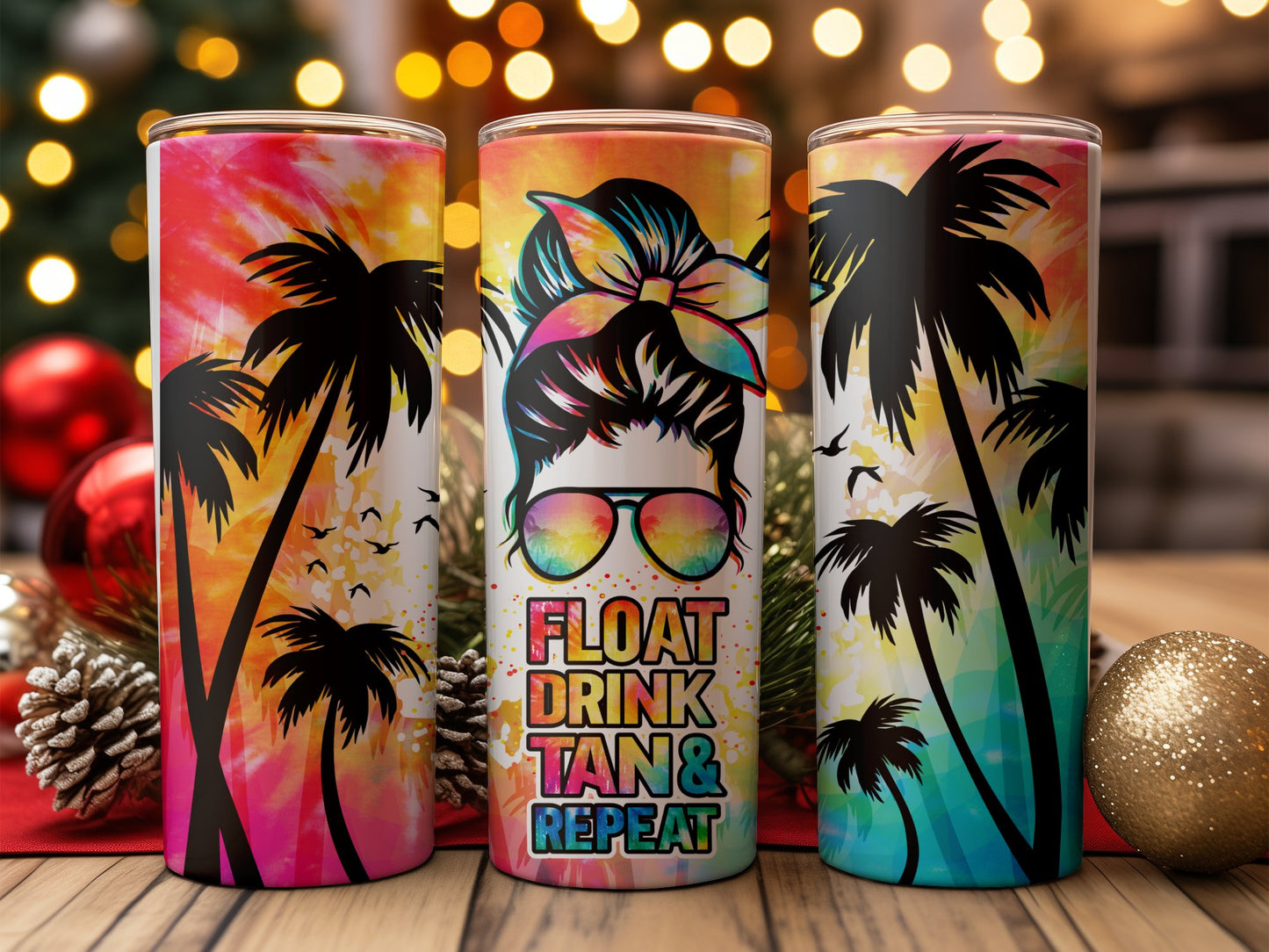 Float Drink Tan & Repeat Tumbler