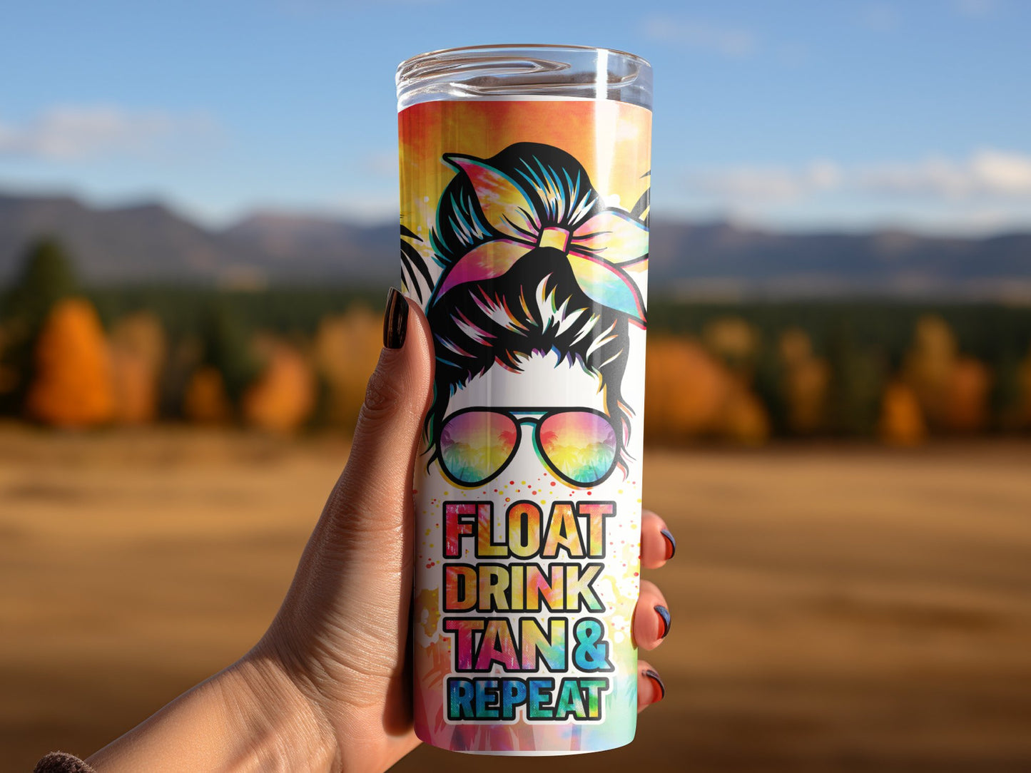 Float Drink Tan & Repeat Tumbler