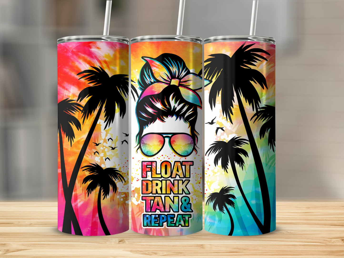 Float Drink Tan & Repeat Tumbler