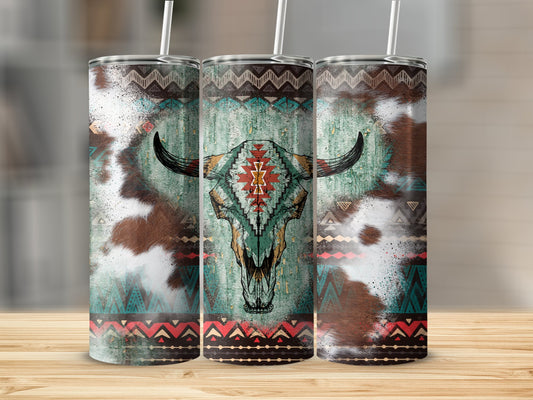 Western Bull Head Tumbler