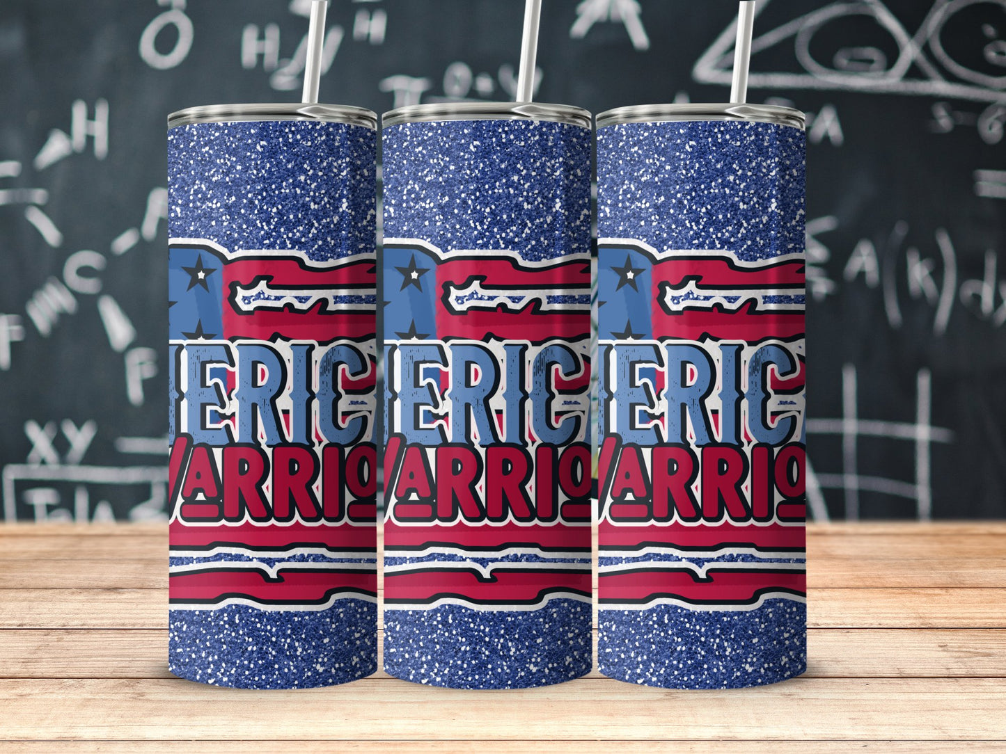 Patriotic American Warrior Star-Spangled (4th July Tumblers) 8371610