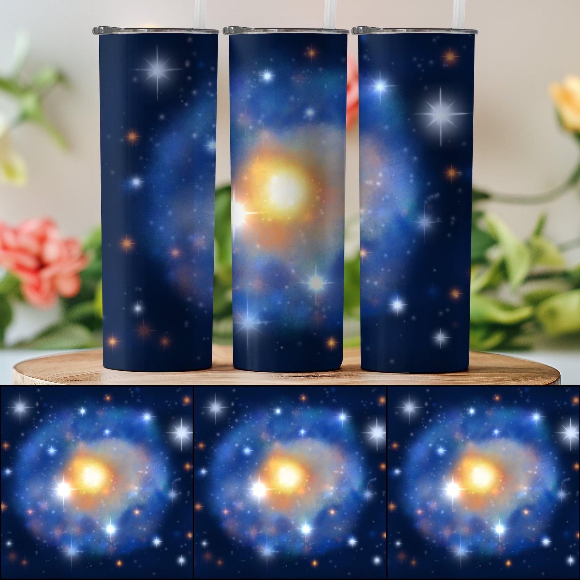 Cosmic Galaxy Design Insulated Tumbler product