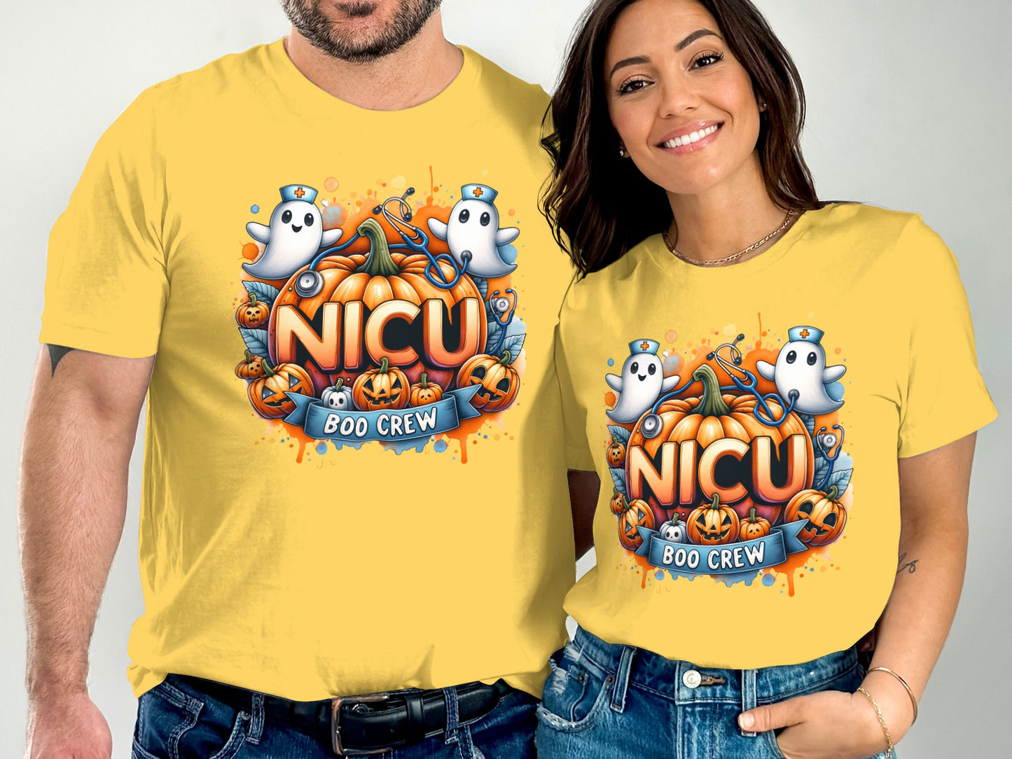 NICU Boo Crew Halloween Theme T-Shirt product