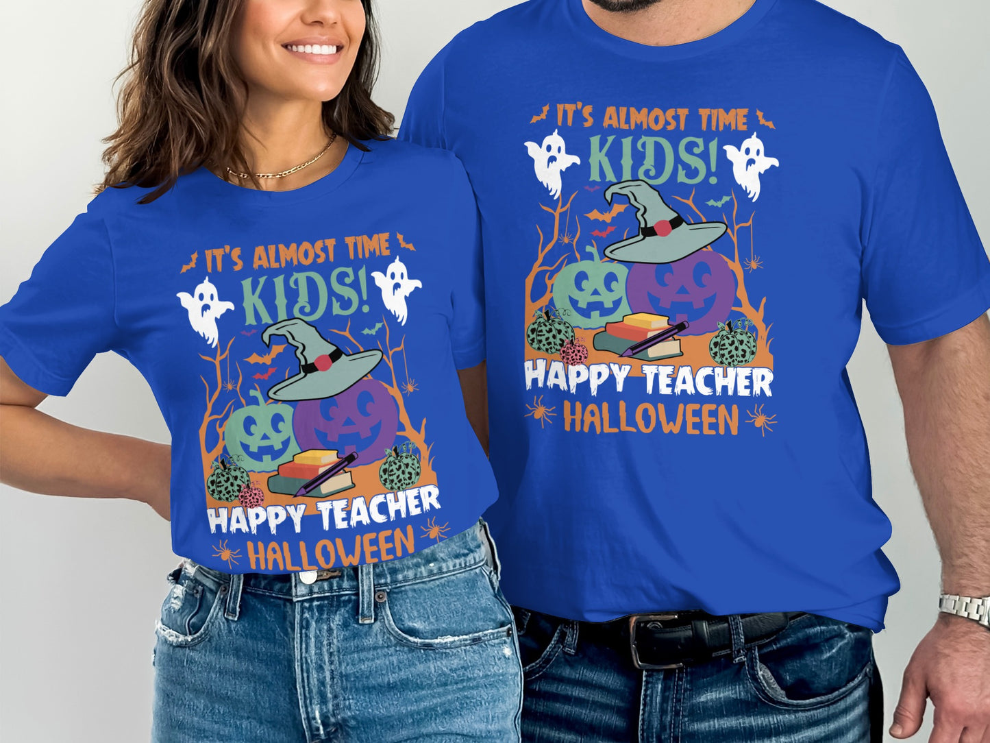 It's Almost Time Kids Happy Teacher Halloween product