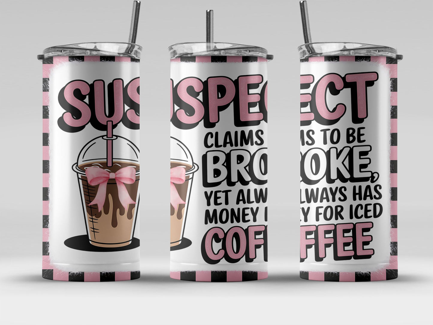 Suspect Claims to Be Broke Always Has Money for Iced Coffee product