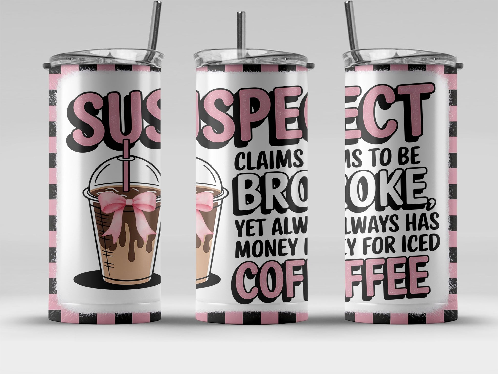 Suspect Claims to Be Broke Always Has Money for Iced Coffee product