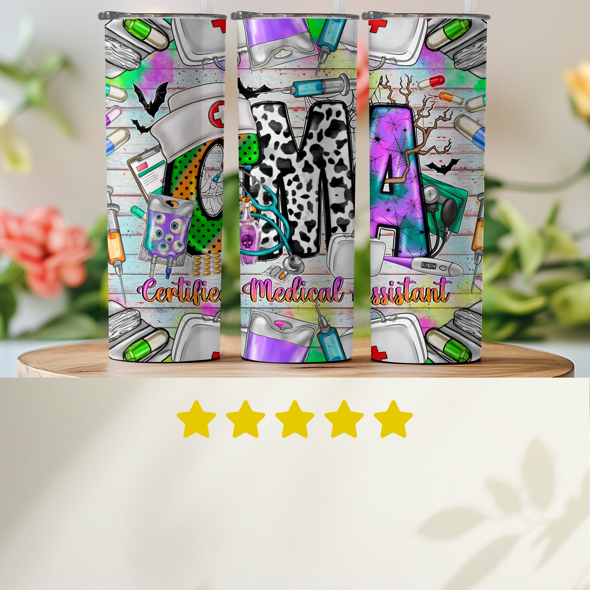 Certified Medical Assistant tumbler product